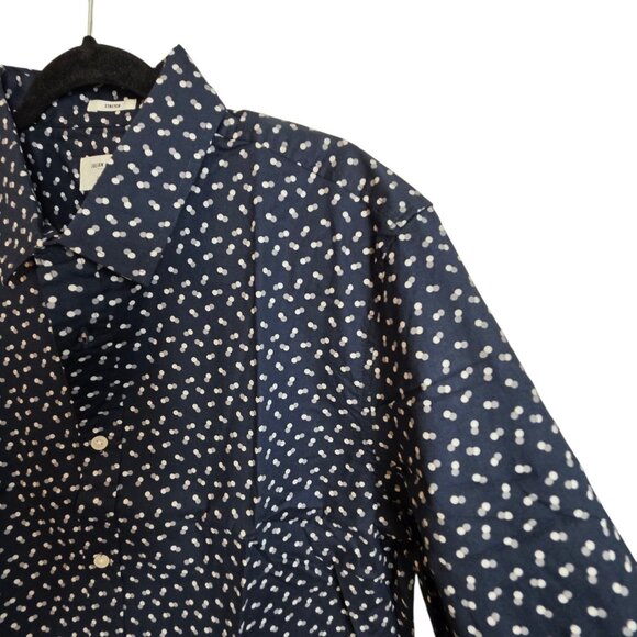 Julian & Mark Shirt Mens Large Stretch Button Up Long Sleeve Preppy Nautical - Picture 8 of 16